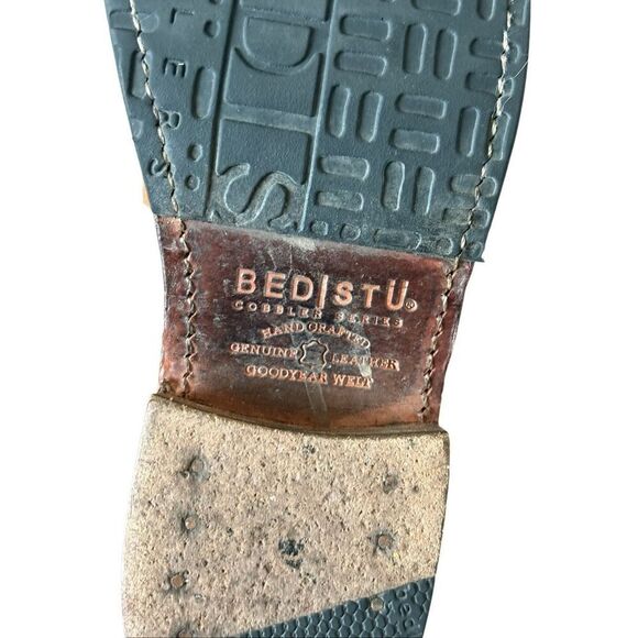 Bed Stu Cheshire Leather Boots size 8 Glove Lace Combat Boho - Picture 10 of 12